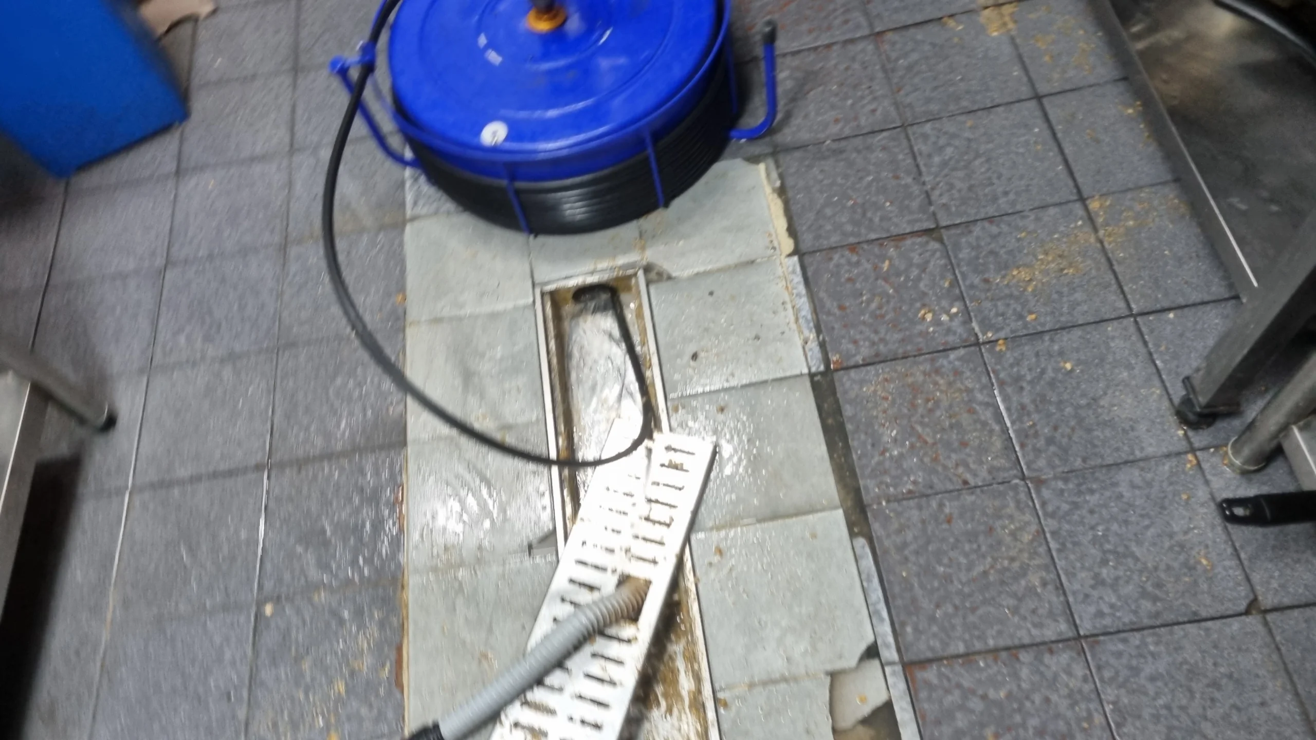 화장실배관세척 시공 사진